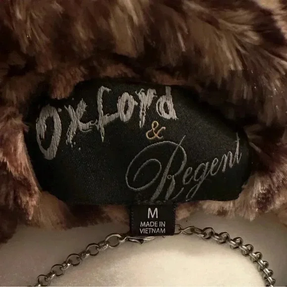 NWOT Vintage Oxford & Regent Leopard Print Faux Fur Swing
Coat Size medium - Picture 5 of 5